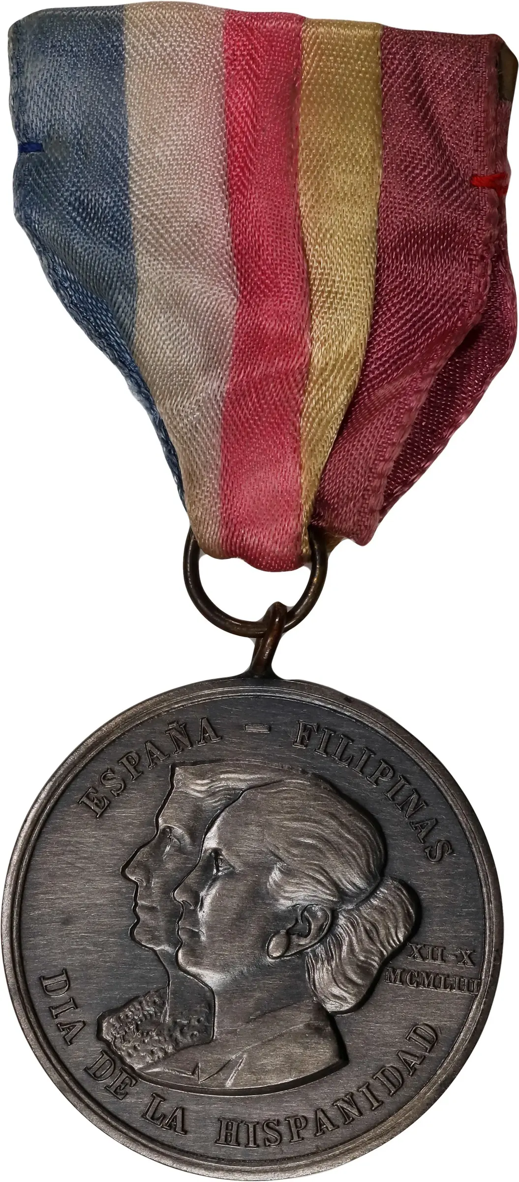 PHILIPPINES. Hispanic Heritage Day Silver Medal, 1953. UNCIRCULATED.