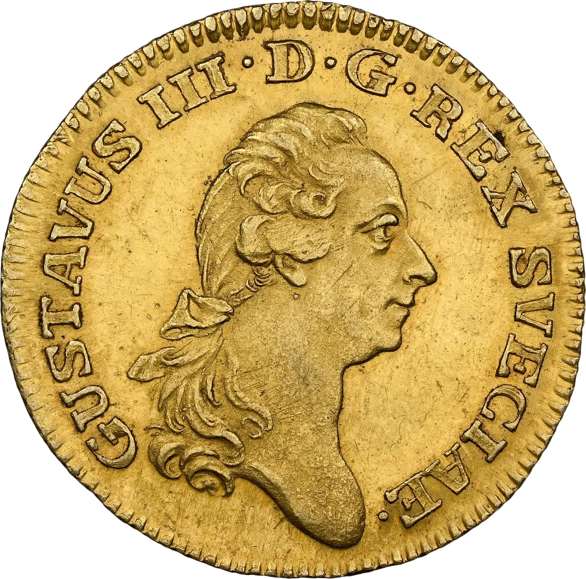 SWEDEN. Ducat, 1792. Stockholm Mint. Gustav III. NGC MS-63.