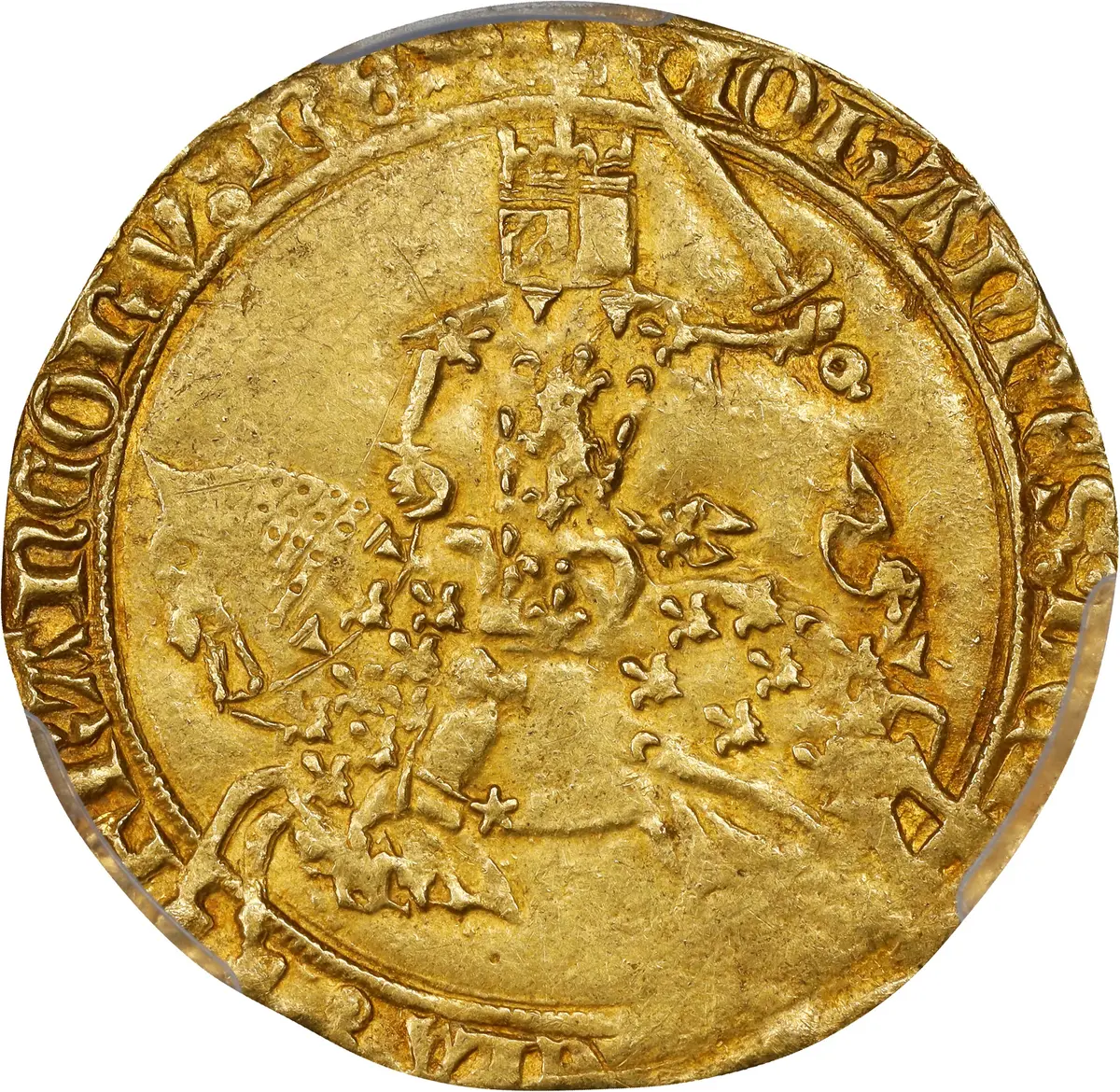 FRANCE. Franc à Cheval, ND (1350-64). Paris Mint. Jean II le Bon ("the