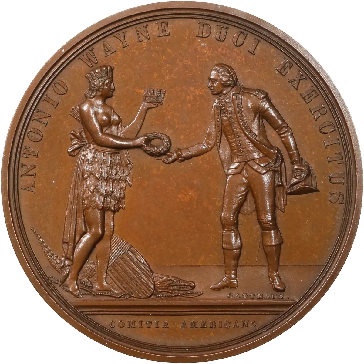 "1779" (post-1887) General Anthony Wayne at Stony Point Medal. U.S.
