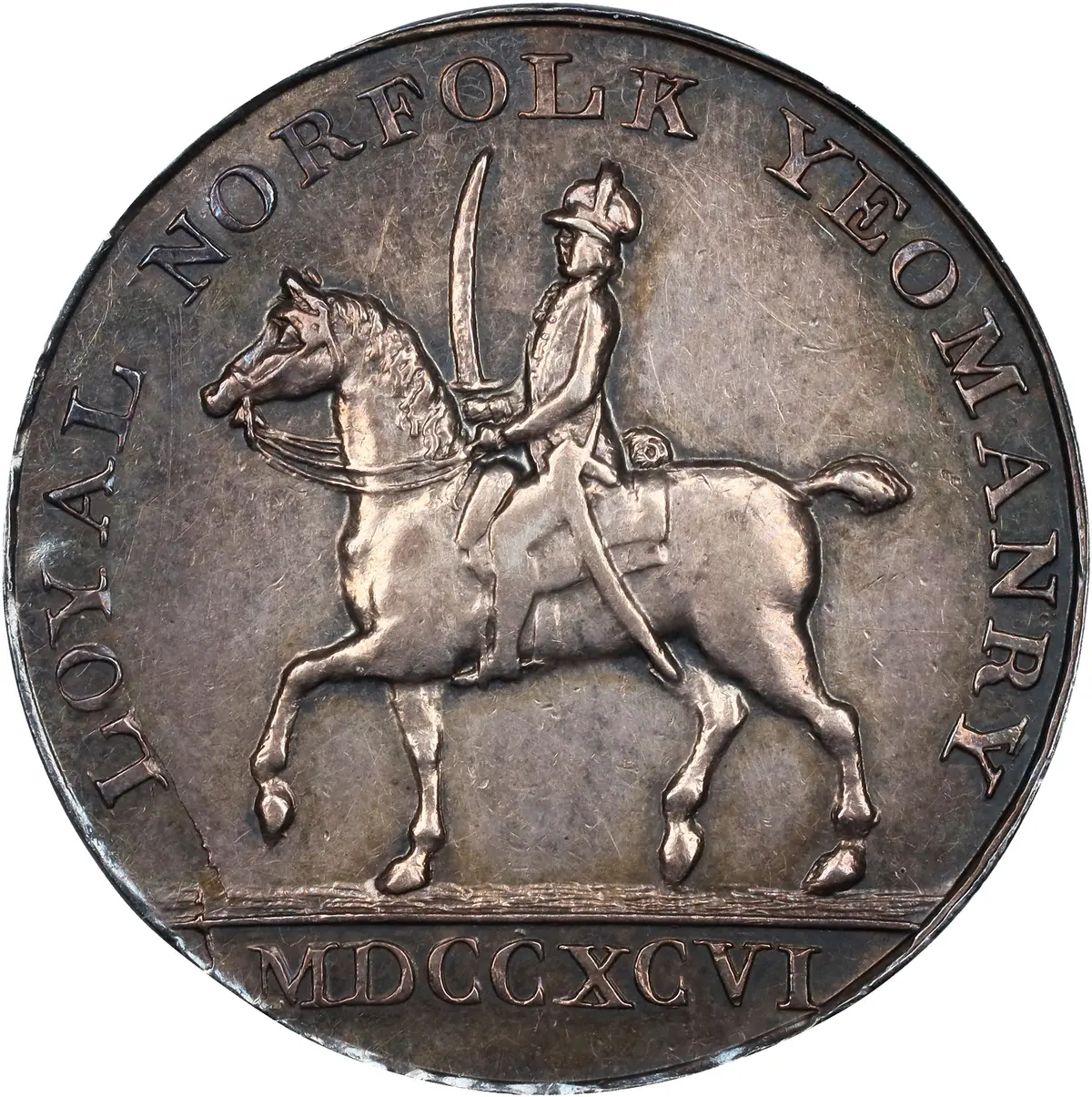 GREAT BRITAIN. Norfolk, Blofield. 1796 Blofield Cavalry / Loyal Norfolk