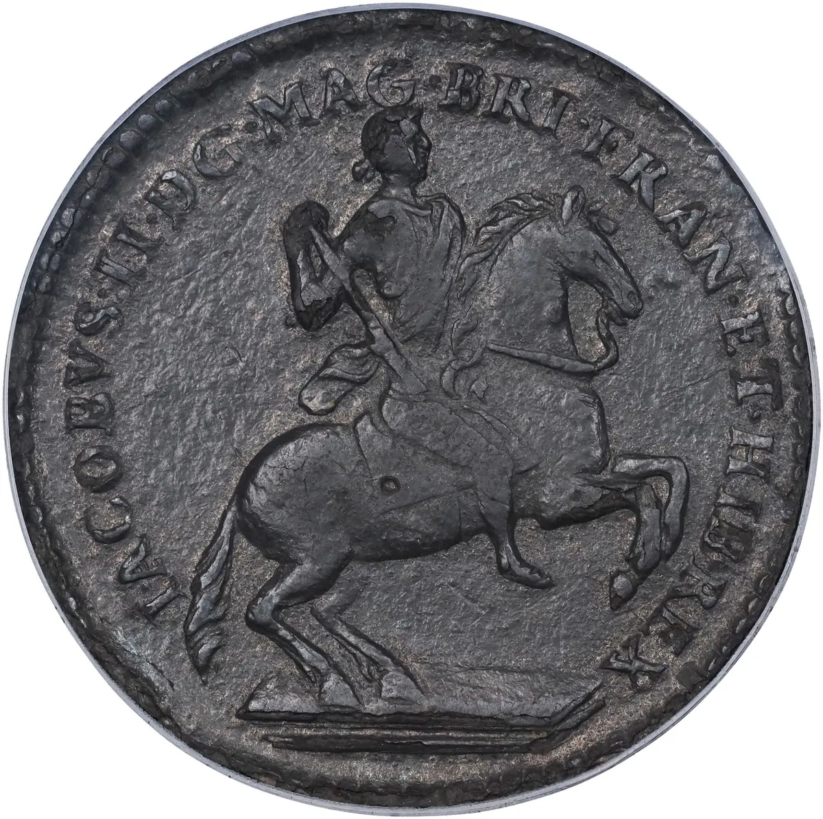 Undated (1688) American Plantations Token, or 1/24 Part Real. Original.