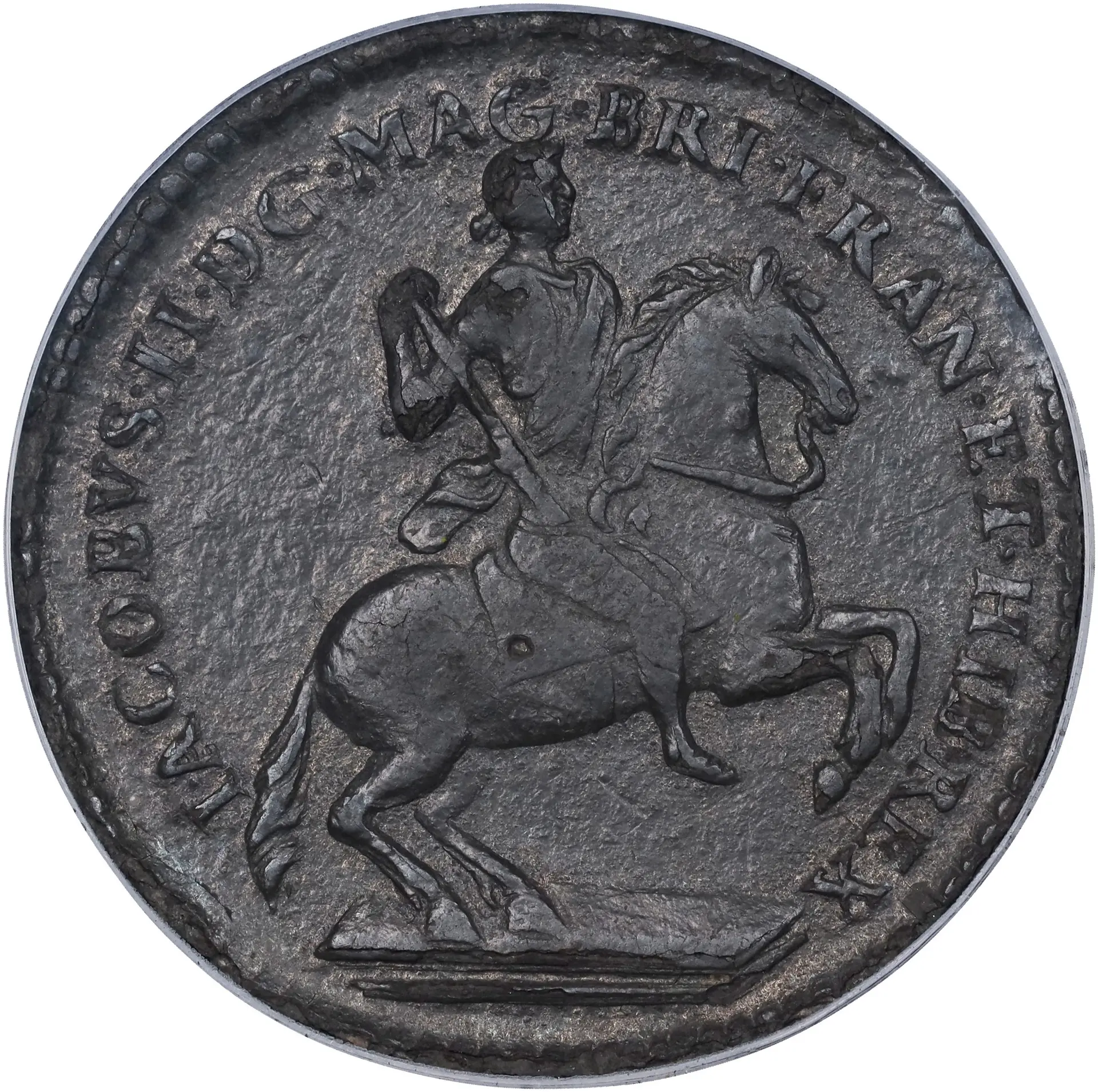 Undated (1688) American Plantations Token, or 1/24 Part Real. Original.