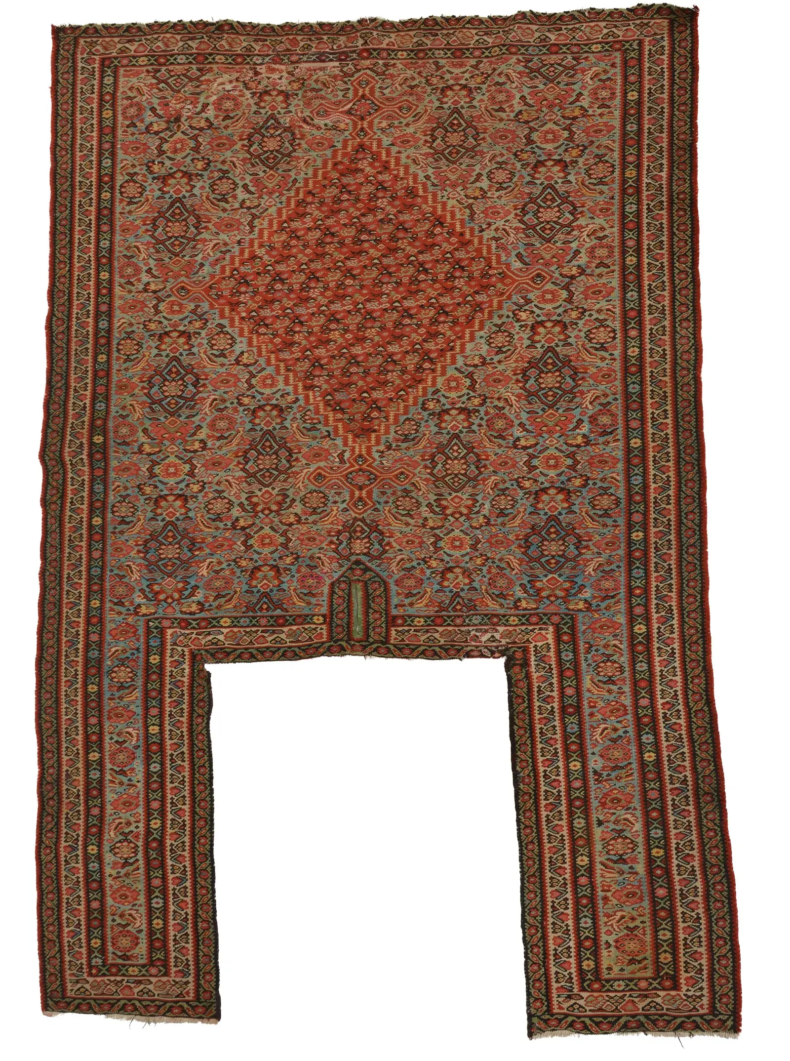 Senneh horse cover, circa 1900 70 x 51 in