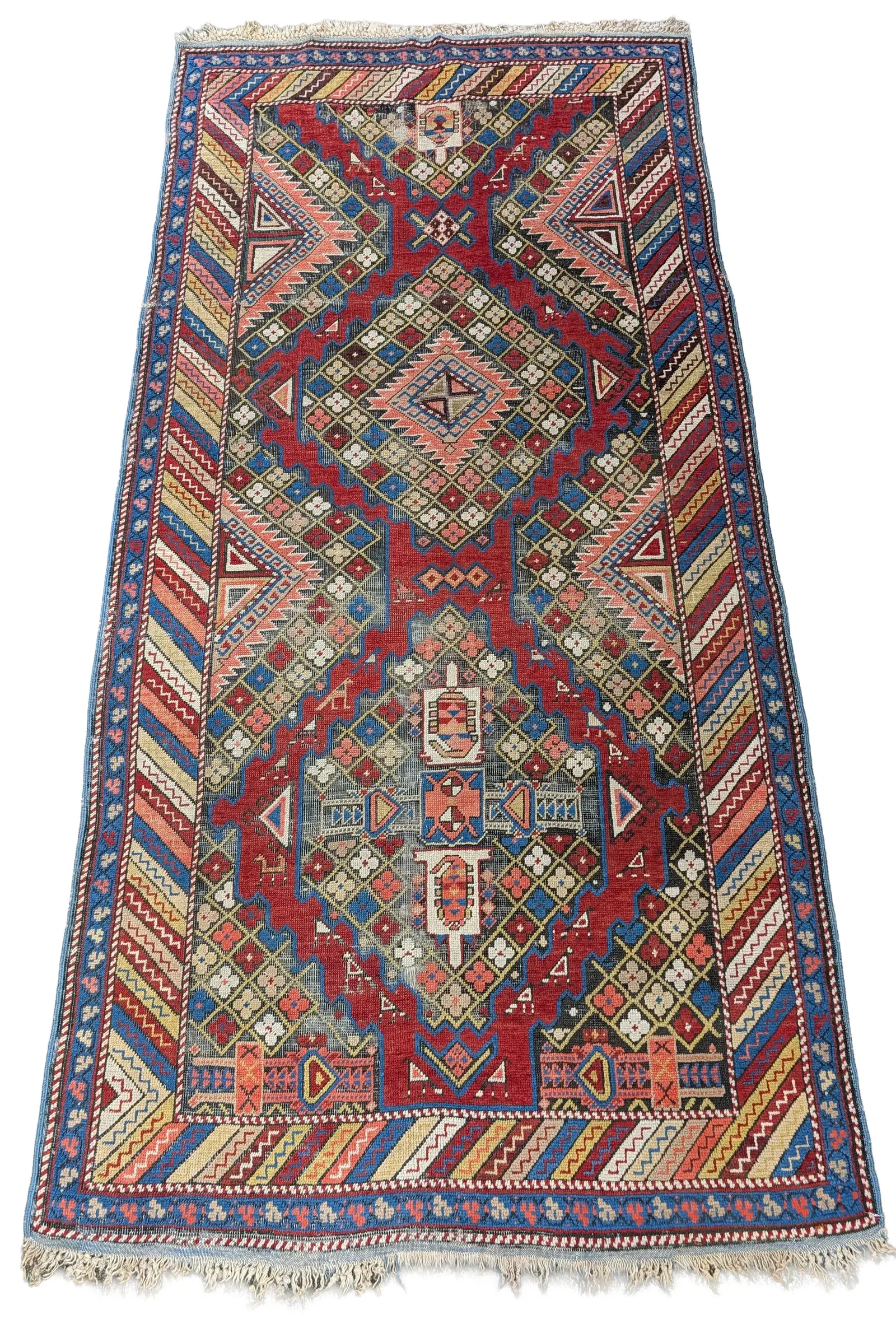 Karabagh rug, Caucasus, ca. 1875. 7 ft. x 3 ft. 9 in.