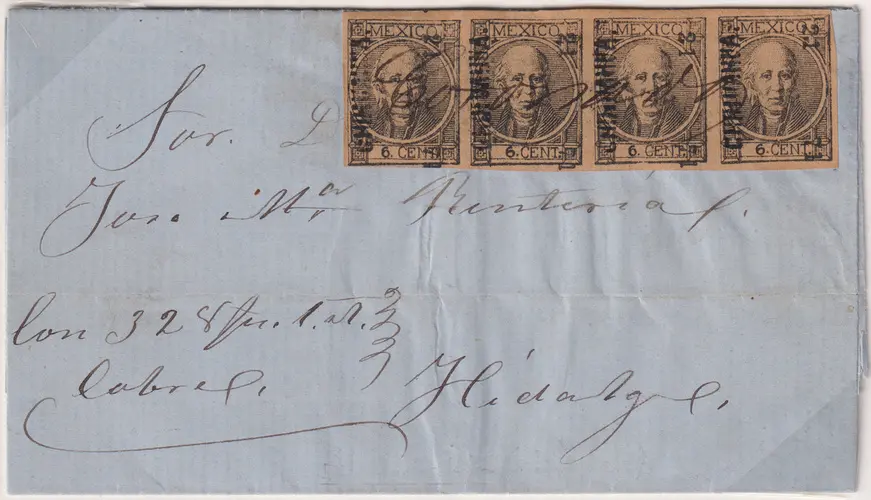 Mexico, 1868 "Hidalgos" Issue