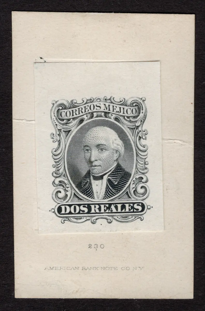 1856-1883 Classic Period 1863, Benito Juárez Issue, 1r., 2r., 4r.