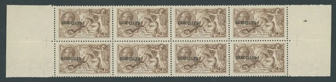 Great Britain King George V 1918-19 Bradbury Wilkinson