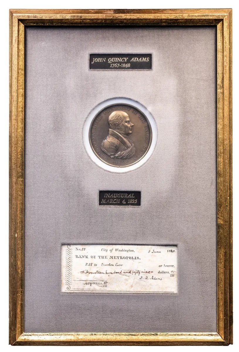 Commanders-in-Chief, JOHN QUINCY ADAMS, 6th President of the United