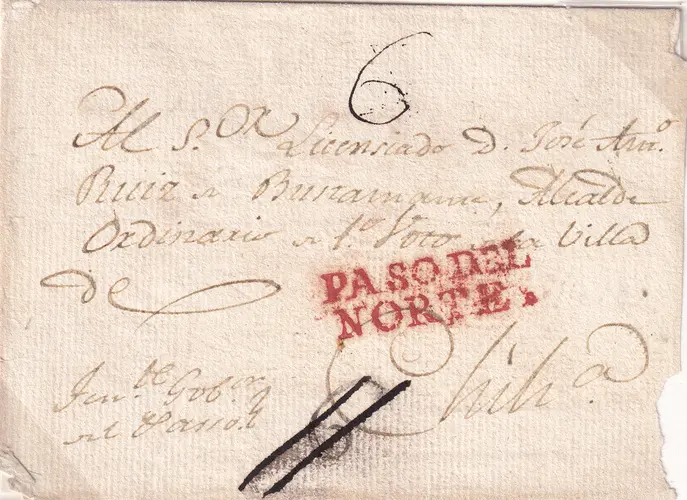 Mexico, Stampless Postal History