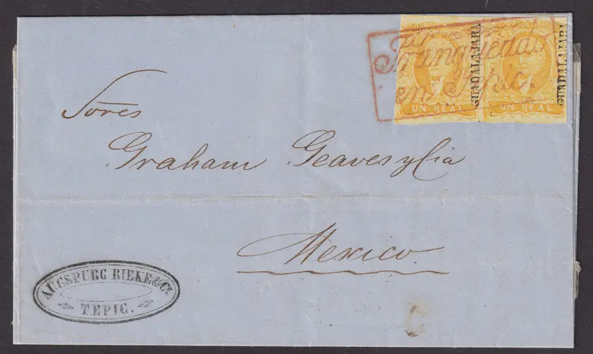 Mexico, 1856 "Hidalgos" Issue