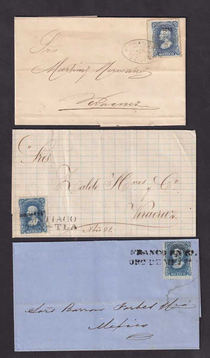 Mexico 1874 "Hidalgos" Issue