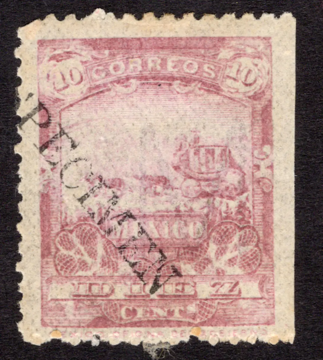 1884-1913 Post-Classic Period 1895, "Mulitas", 1c., 2c., 3c., 4c.