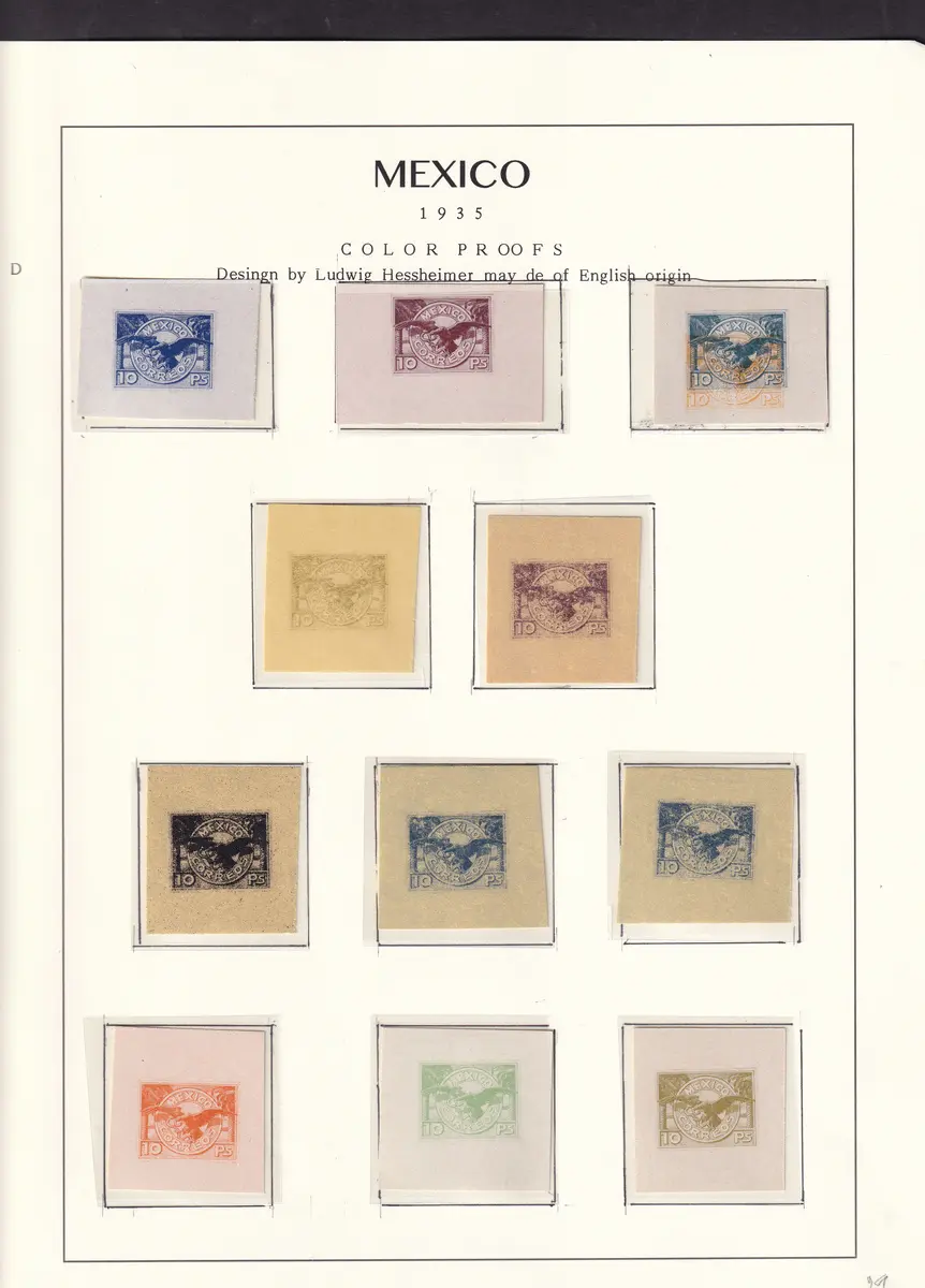 1934-35 Unissued Essays 1935, "Kosel" essays, an exceptional group