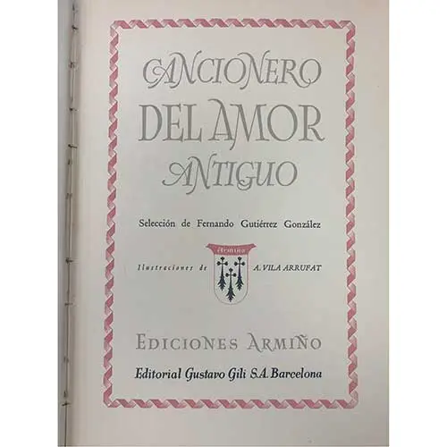 Cancionero del Amor Antiguo