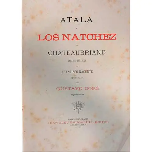 Franois-Ren de Chateaubriand, Atala y los Natchez