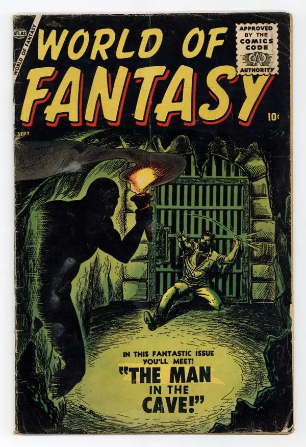 World of Fantasy (1956) 3 GD+ 2.5