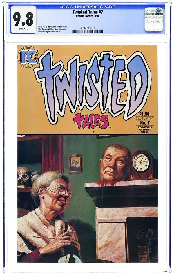 Twisted Tales (1982 Pacific) 7 CGC 9.8