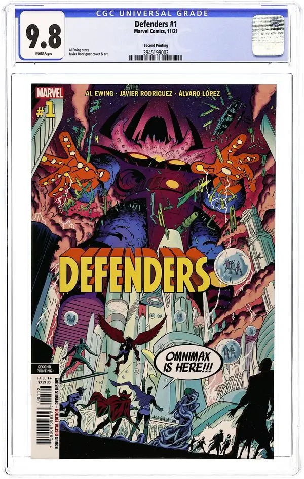 Defenders (2021 Marvel 6th Series) 1I CGC 9.8