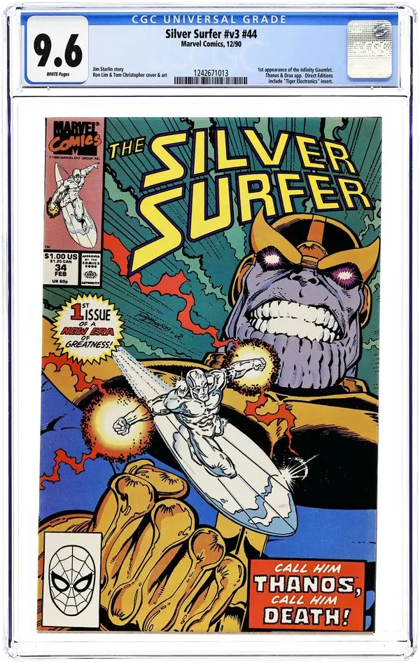 Silver Surfer (1987 2nd Series) 34D CGC 9.6