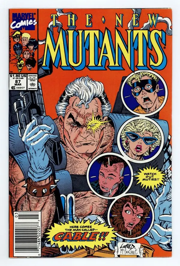 New Mutants (1983 1st Series) 87N FN+ 6.5