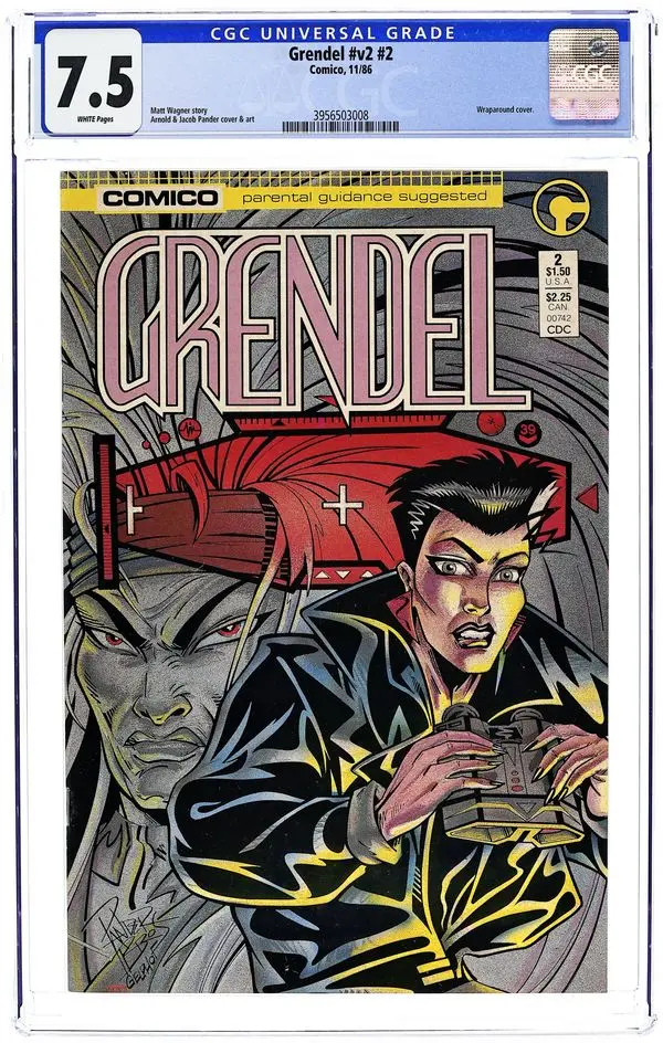 Grendel (1986 Comico) 2 CGC 7.5