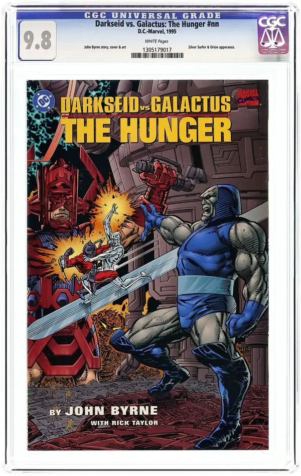 Darkseid vs. Galactus The Hunger GN (1995 DC/Marvel) 1-1ST CGC 9.8