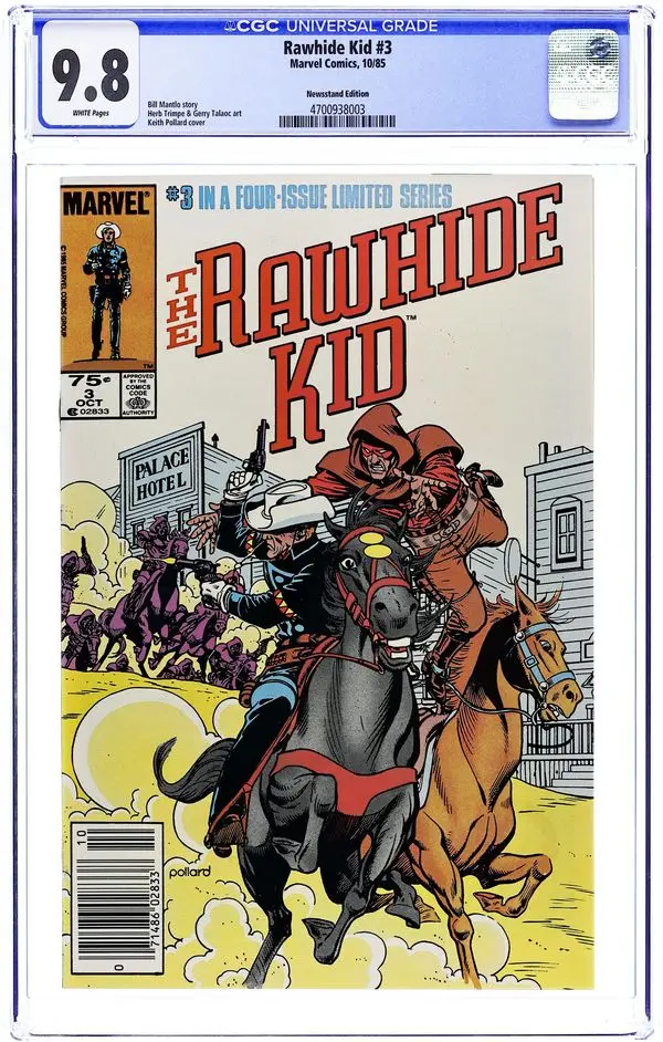 Rawhide Kid (1985 Marvel) 3N CGC 9.8