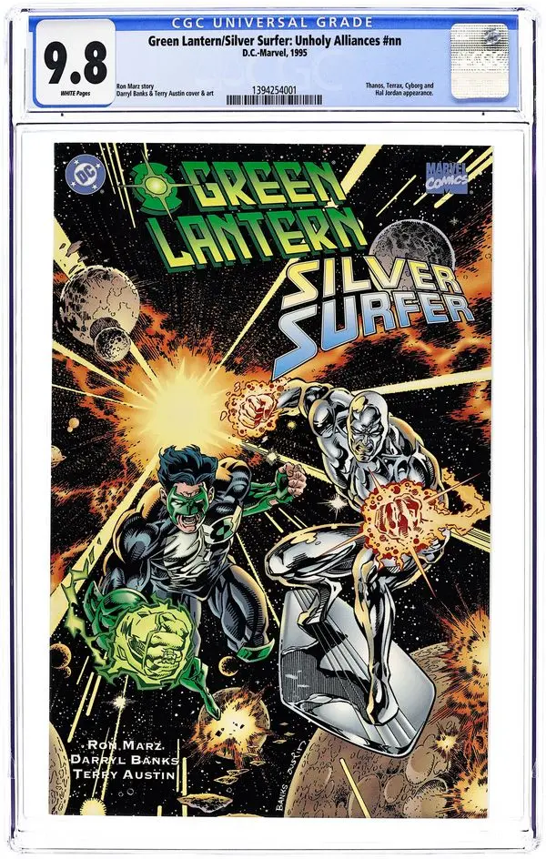 Green Lantern Silver Surfer Unholy Alliances (1995) 1A CGC 9.8