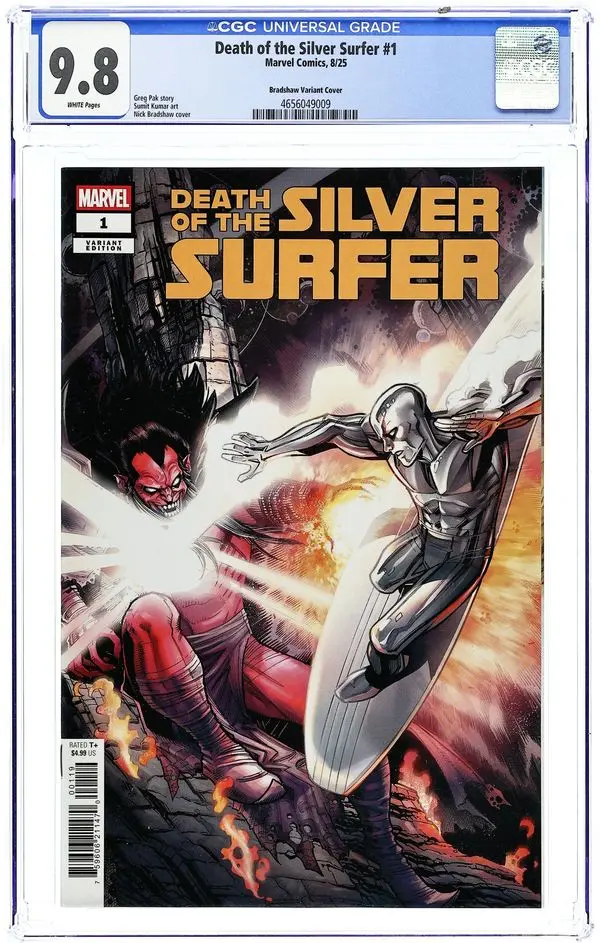 Death of the Silver Surfer (2025 Marvel) 1F CGC 9.8
