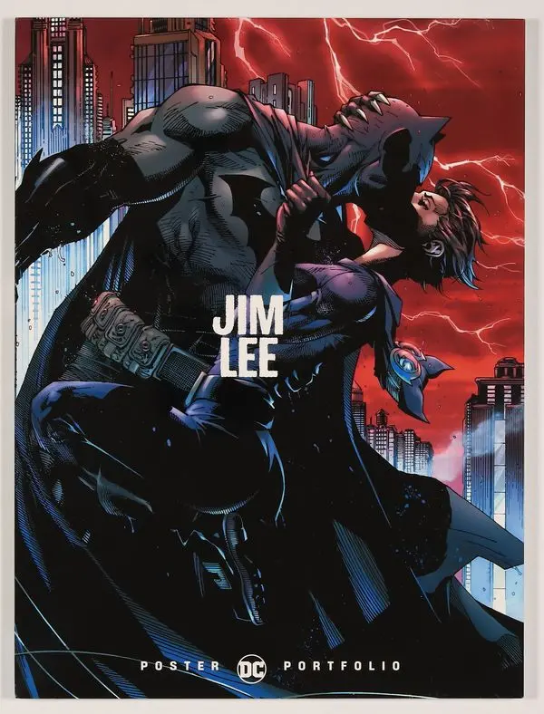 DC Poster Portfolio: Jim Lee SC (2019 DC) 1-1ST NM 9.4