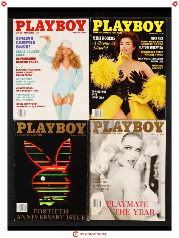 Playboy Magazine Lot of 7