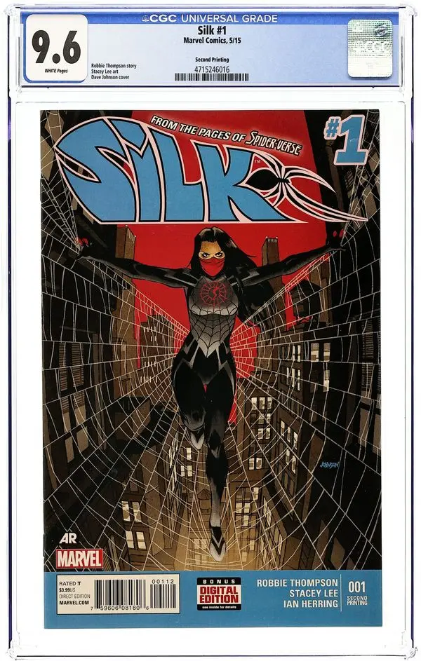 Silk (2015 1st Series) 1D CGC 9.6