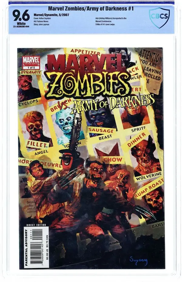 Marvel Zombies Army of Darkness (2007) 1A CBCS 9.6
