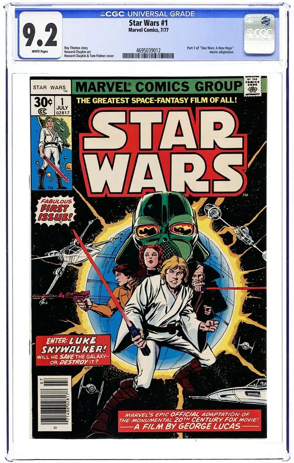Star Wars (1977 Marvel) 1 CGC 9.2