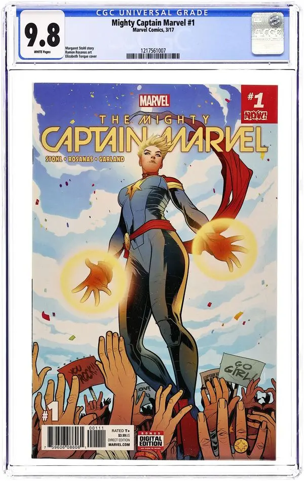 Mighty Captain Marvel (2016 Marvel) 1A CGC 9.8