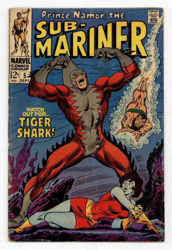 Sub-Mariner (1968 1st Series) 5 GD 2.0