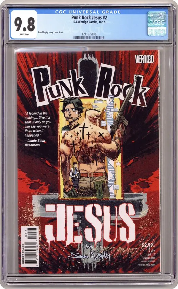 Punk Rock Jesus (2012 Vertigo) 2 CGC 9.8