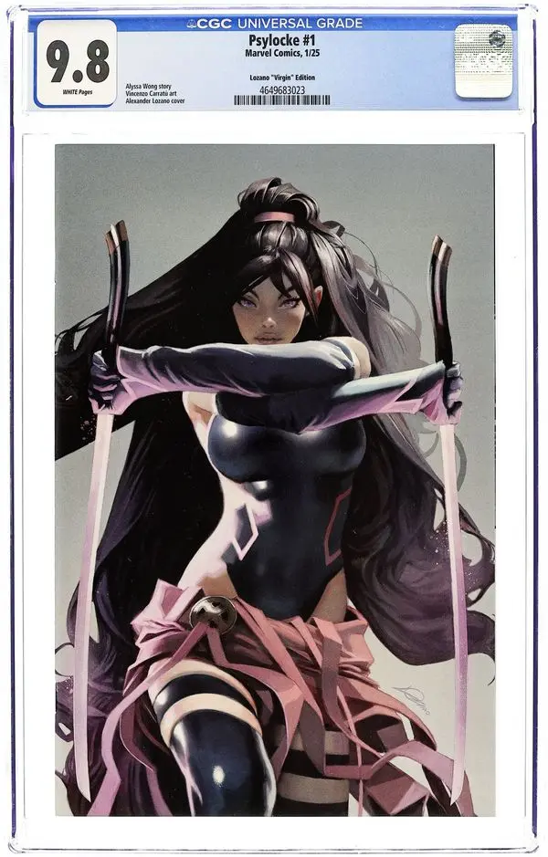 Psylocke (2025 Marvel) 1ILLUMINATI.B CGC 9.8