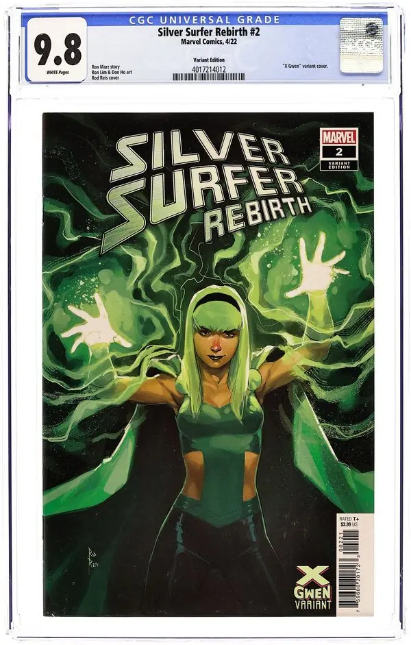 Silver Surfer Rebirth (2022 Marvel) 2B CGC 9.8