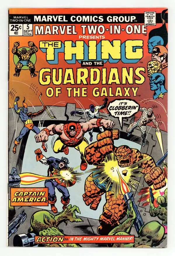 Marvel Two-in-One (1974 1st Series) 5 FN+ 6.5