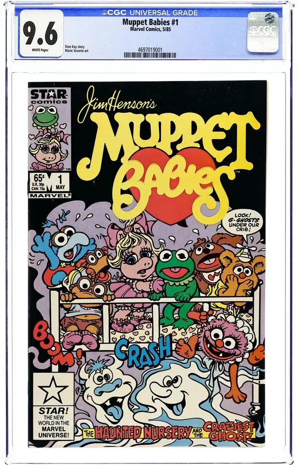 Muppet Babies (1985-1989 Marvel/Star Comics) 1 CGC 9.6