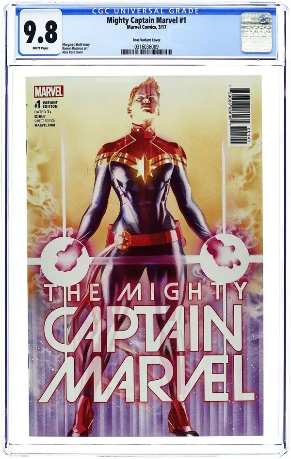 Mighty Captain Marvel (2016 Marvel) 1B CGC 9.8