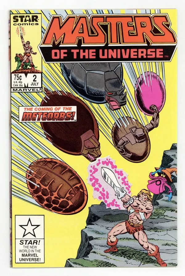 Masters of the Universe (1986 Marvel/Star Comics) 2 VF- 7.5