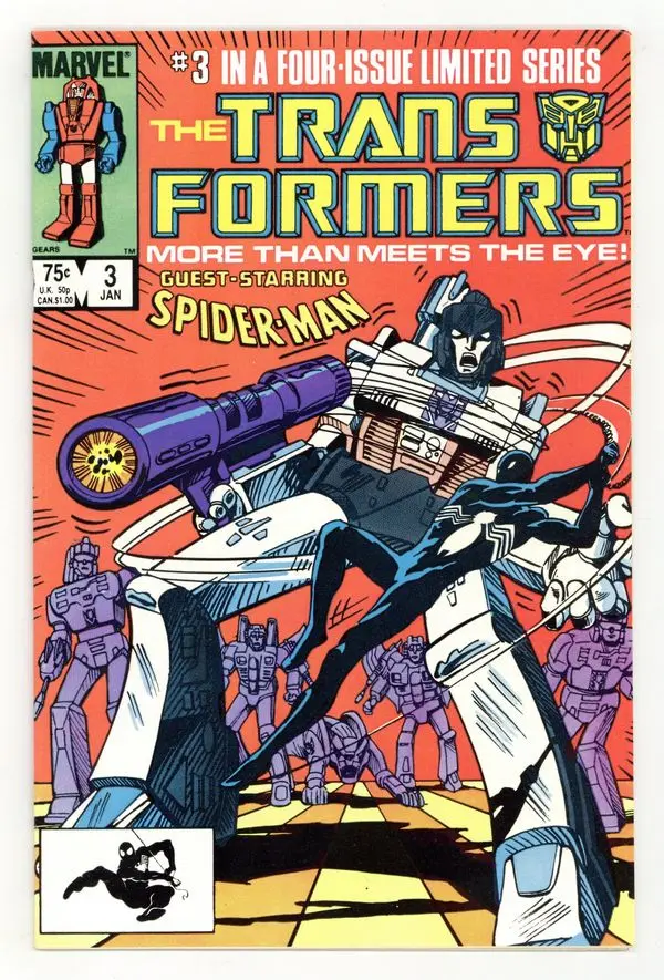 Transformers (1984 Marvel) 3D VF 8.0