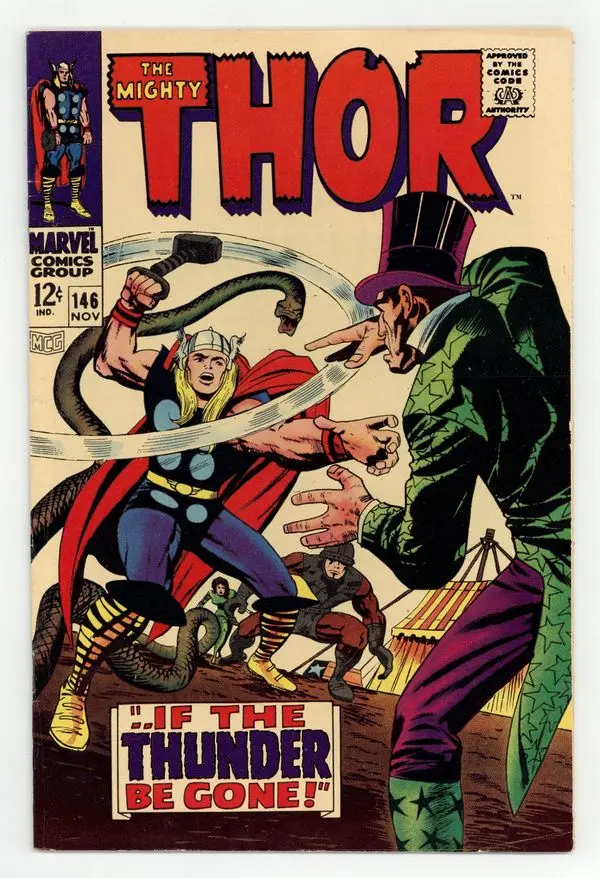 Thor (1962 Marvel 1st Series Journey Into Mystery) 146 FN- 5.5 (R)