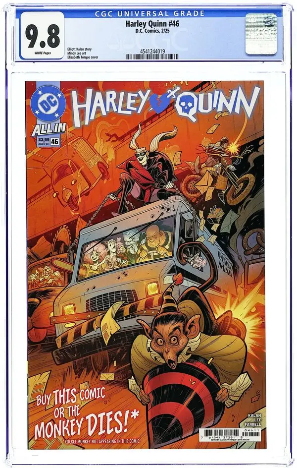 Harley Quinn (2021 DC) 46A CGC 9.8