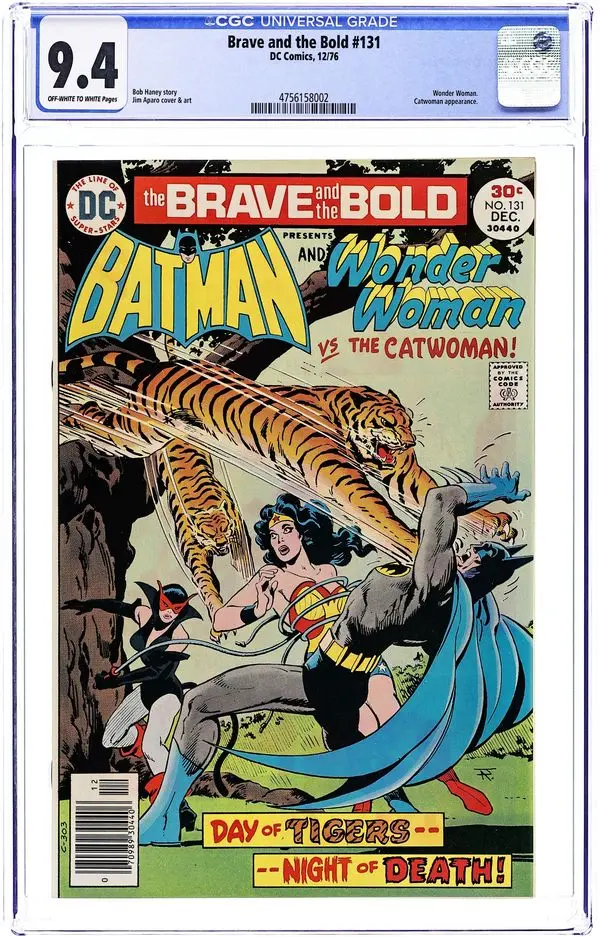 Brave and the Bold (1955 1st Series DC) 131 CGC 9.4