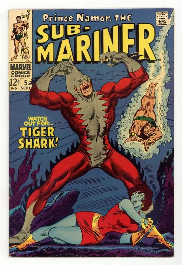 Sub-Mariner (1968 1st Series) 5 VG/FN 5.0