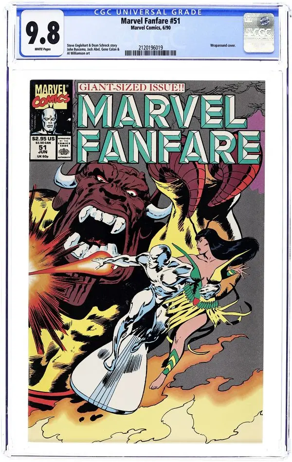 Marvel Fanfare (1982 1st Series) 51 CGC 9.8